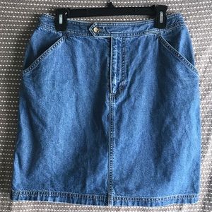 Denim Jean Skirt
